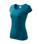 Tricou dama PURE SLIM ALBASTRU PETROL