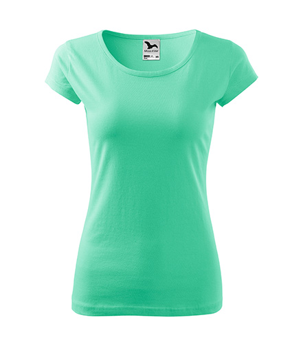 Tricou dama PURE SLIM VERDE MENTA