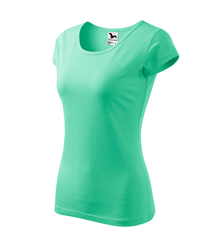 Tricou dama PURE SLIM VERDE MENTA
