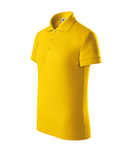 Tricou POLO PIQUET COPII GALBEN SOARE