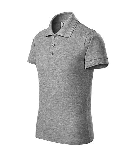 Tricou POLO PIQUET COPII GRI