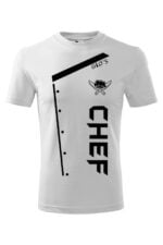 Tricou UNISEX CHEF STYLE ALB