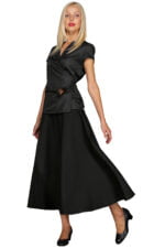 Fusta MARILYN STRETCH NEGRU