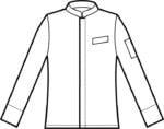 Tunica BRADFORT SLIM SUPER DRY LIGHT ALB