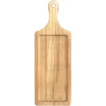 Platou servire din lemn cu maner 40x17X2 cm