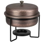 Chafing dish rotund RUSTIC 5L