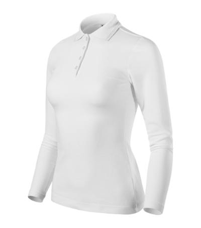 Bluza POLO PIQUET DAMA ALB