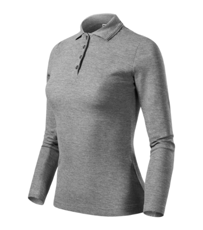 Bluza POLO PIQUET DAMA GRI