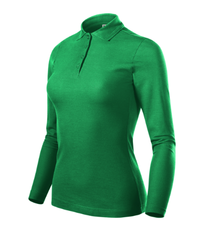 Bluza POLO PIQUET DAMA VERDE DESCHIS