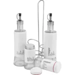 Set condimente 5 piese WHITE HORECANO