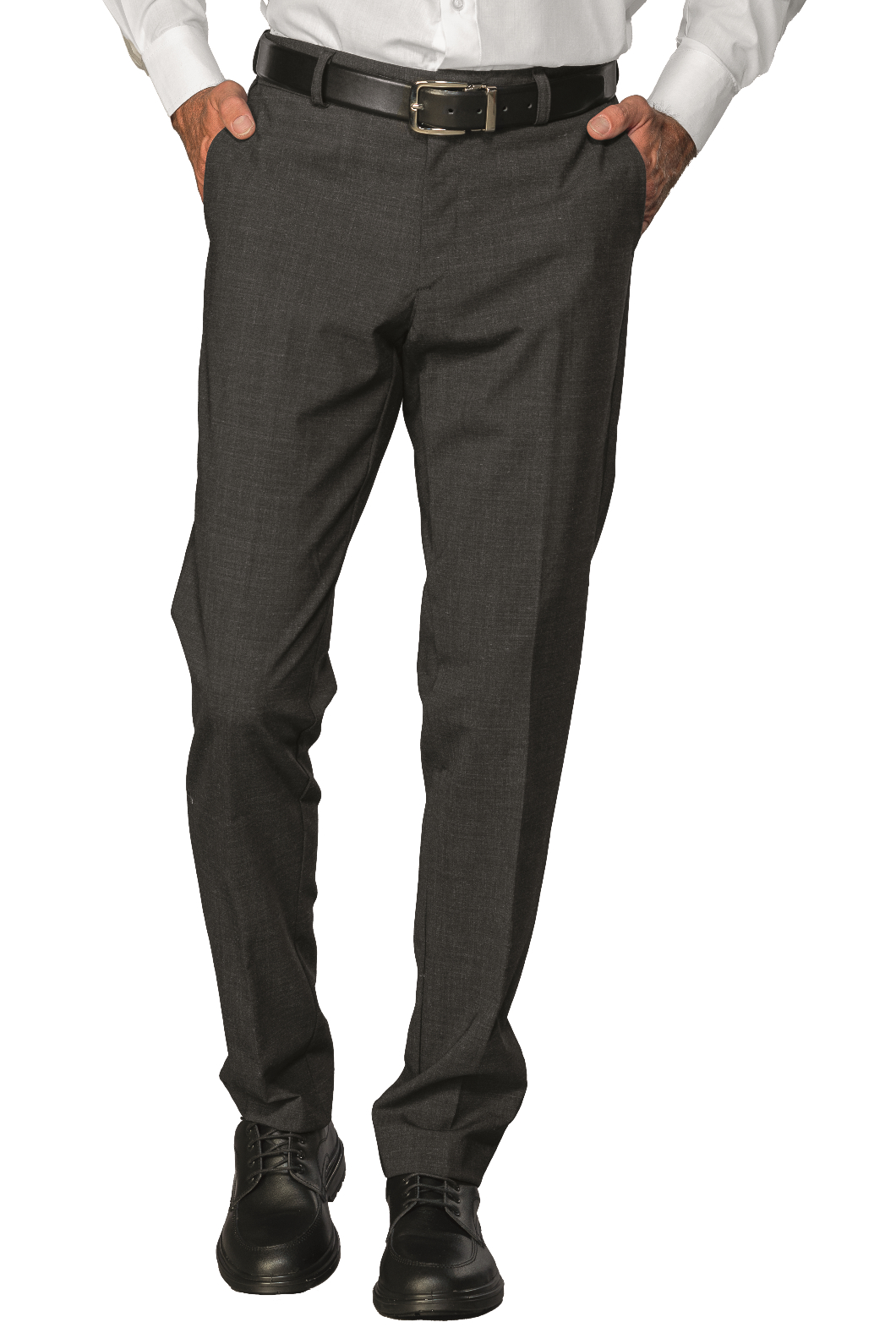 063633 Pantaloni UNISEX SEATTLE SLIM DIN LANA GRI