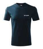 Tricou clasic unisex STAFF BLEUMARIN