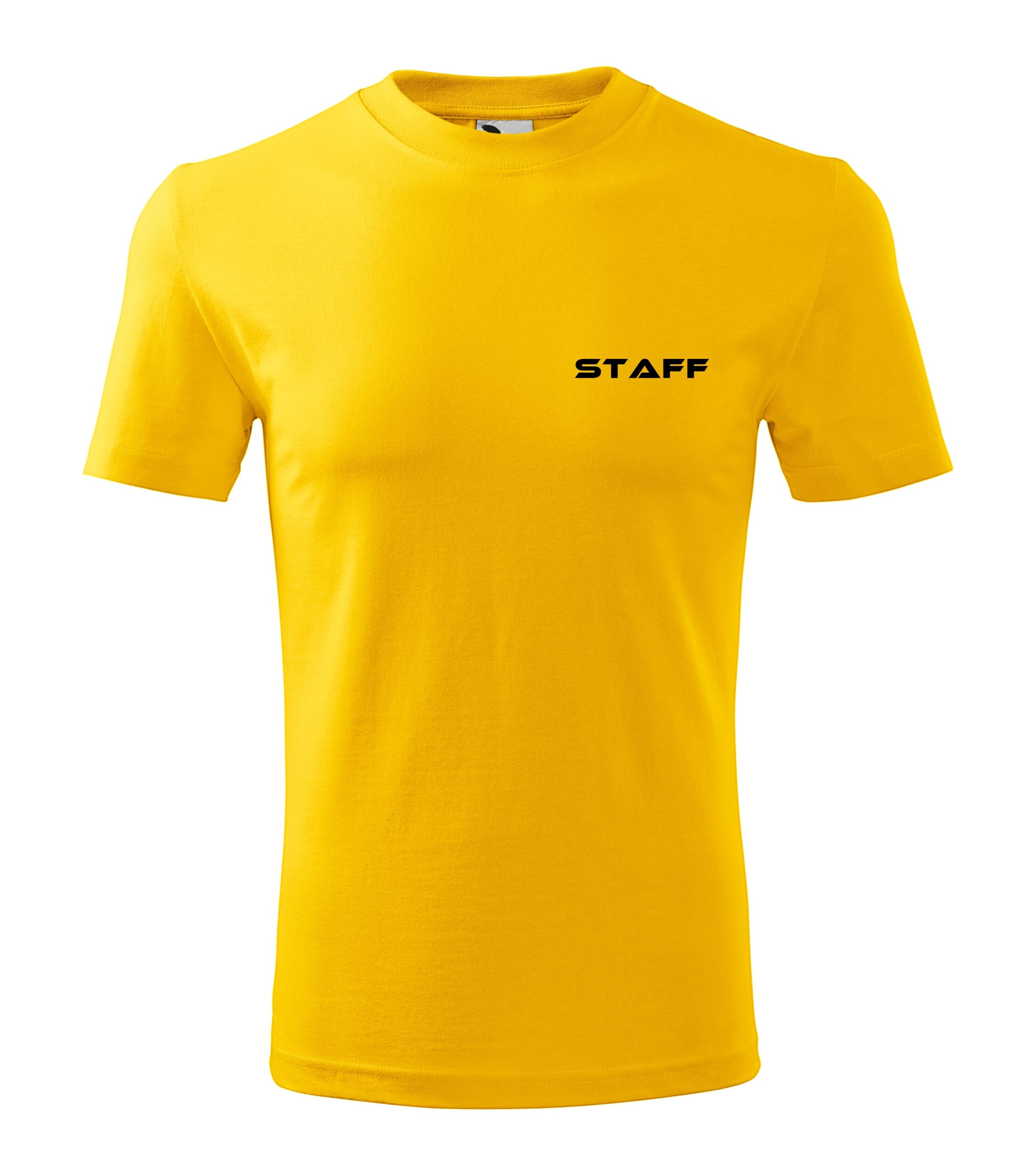101_04_a_staff fata Tricou clasic unisex STAFF GALBEN