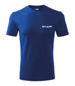 Tricou clasic unisex STAFF ALBASTRU