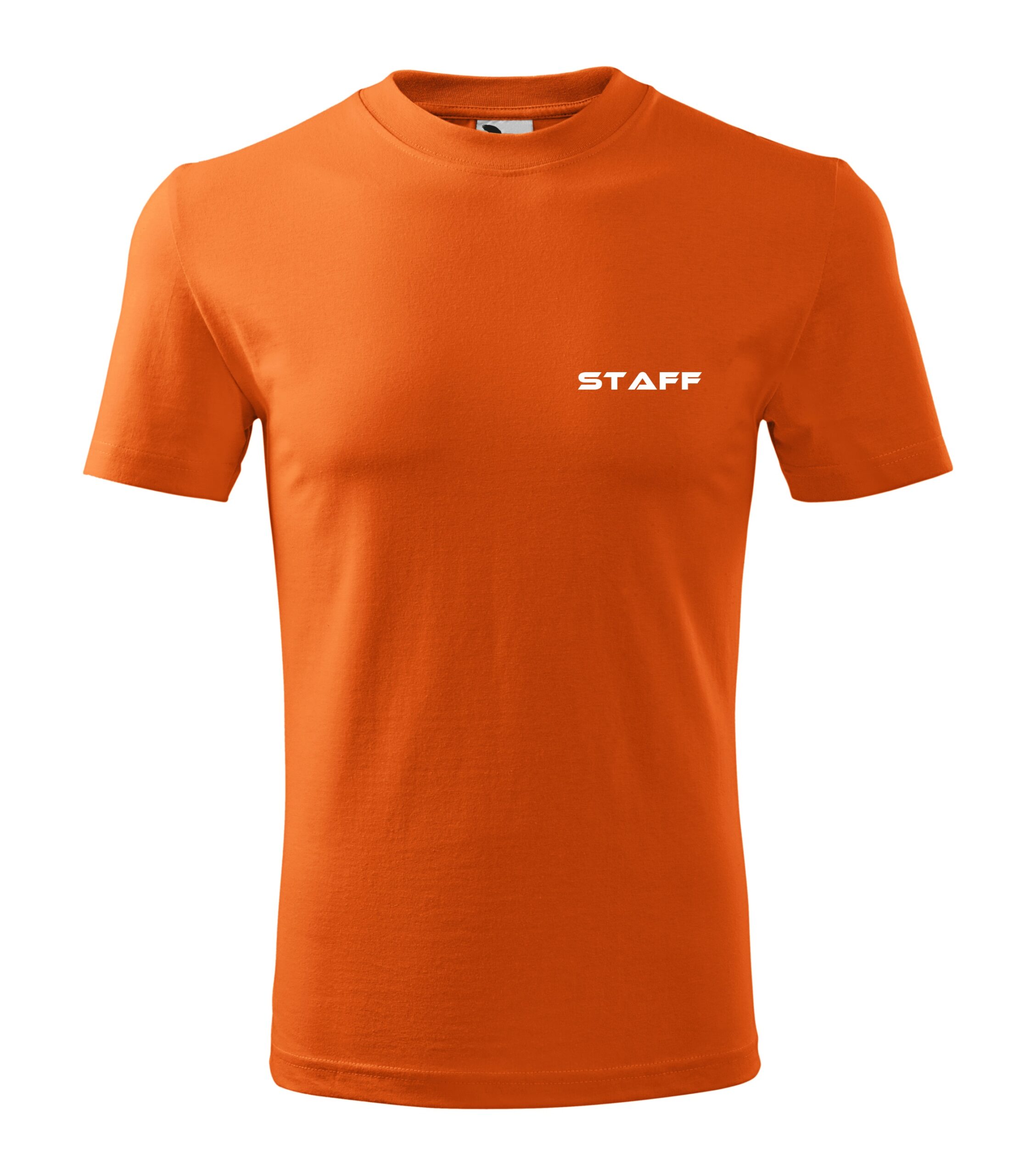 101_11 staff fata Tricou clasic unisex STAFF PORTOCALIU