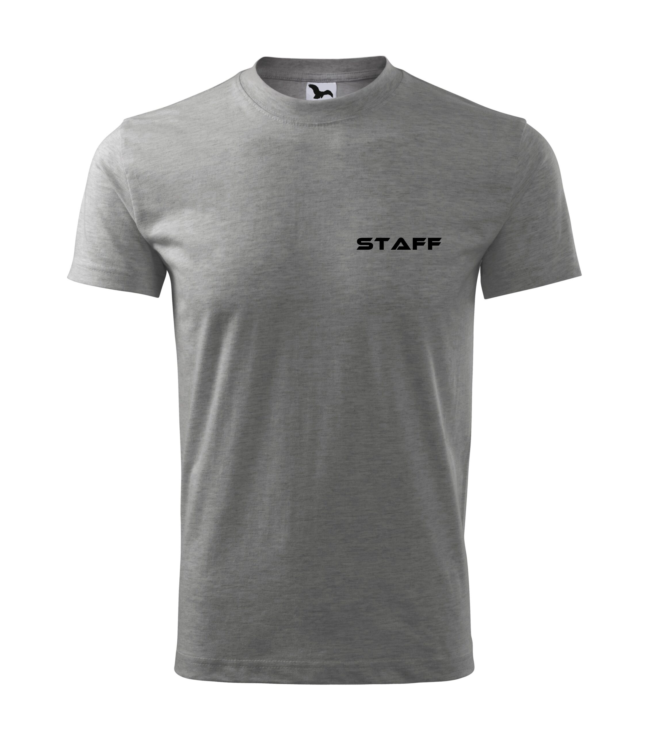 101_12_staff fata Tricou clasic unisex STAFF GRI