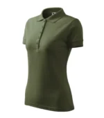 Tricou DAMA POLO PIQUET VERDE KAKI