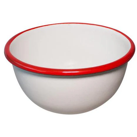 Bol emailat RETRO ROSU HORECANO diametru 12 cm