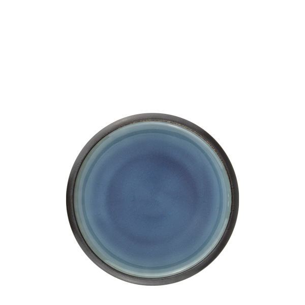 Farfurie adanca bleu 28 cm cu margini maro – Gama Gio AZURE HORECANO