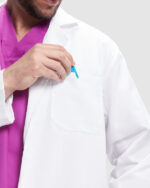 Halat medical bărbătesc cu mânecă lungă VACCINE