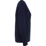 Pulover cardigan dama bleumarin