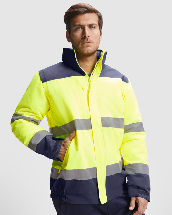 Geacă parka de vizibilitate ridicată EPSYLON