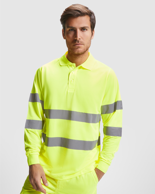 Tricou polo tehnic cu mâneci lungi POLARIS