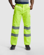 Pantaloni lungi galben fluor ALFA