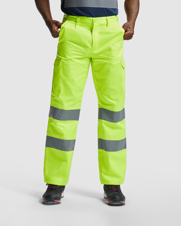 Pantaloni lungi galben fluor ALFA
