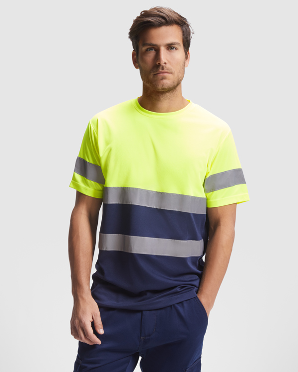 Tricou tehnic cu vizibilitate ridicată DELTA