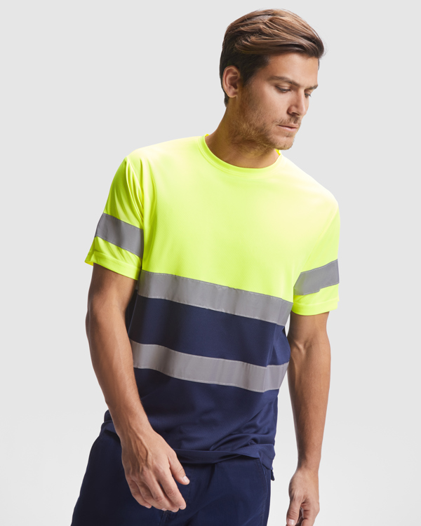 Tricou tehnic cu vizibilitate ridicată DELTA