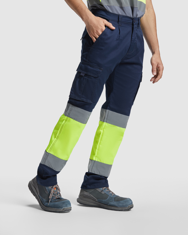 Pantaloni lungi de vizibilitate ridicată DAILY STRETCH HV