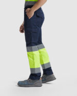 Pantaloni lungi de vizibilitate ridicată DAILY STRETCH HV