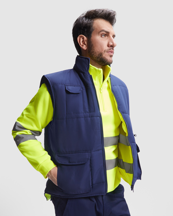 Vestă reversibilă de vizibilitate ridicată PERSEI
