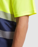 Tricou polo tehnic cu vizibilitate ridicată VEGA