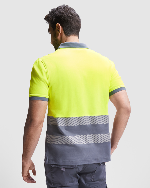 Tricou polo cu vizibilitate ridicată ATRIO