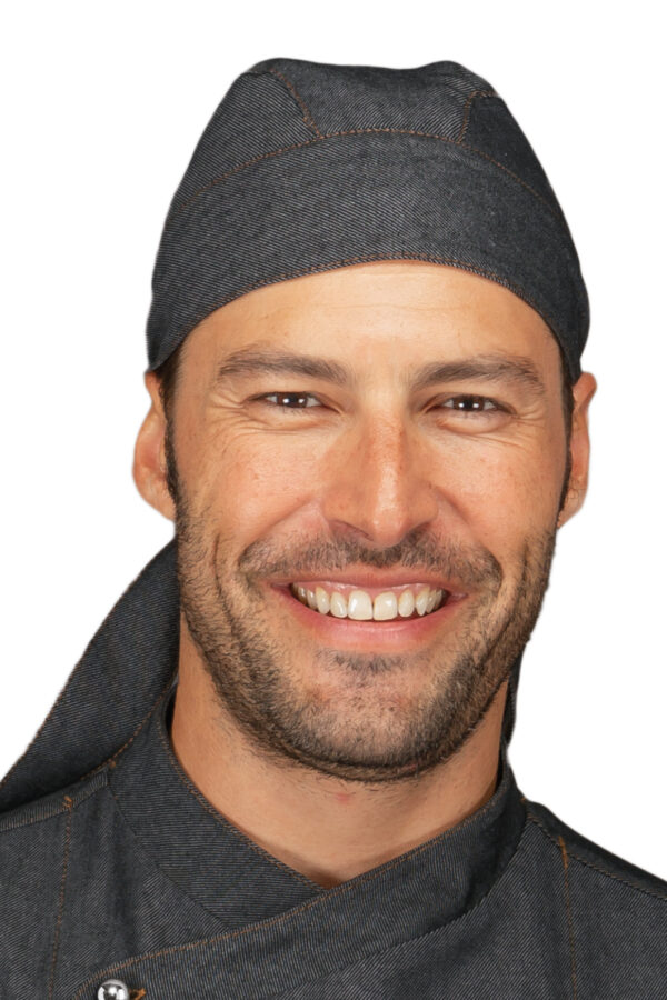 Bandana CHEF JEANS NEGRU