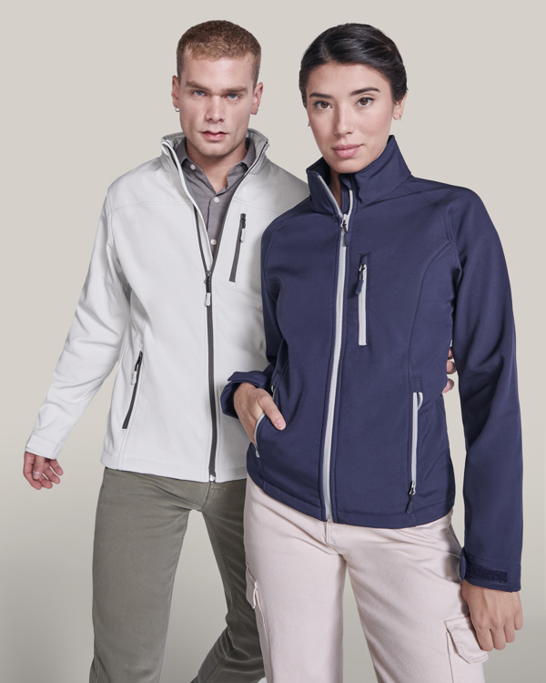 Jacheta ANTARTIDA softshell barbati albastru