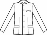 Sacou MIAMI UNISEX guler mandarin